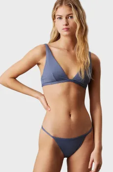 Женский серый лиф от купальника Серый XL Calvin Klein KW0KW02844