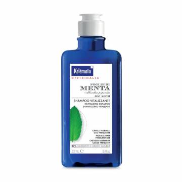 Витализирующий шампунь для волос Kelemata Menta Revitalising Shampoo с листьями мяты, 250 мл Витализирующий шампунь для волос Kelemata Menta Revitalising Shampoo с листьями мяты, 250 мл