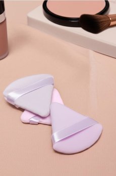 Набір аплікаторів для макіяжу 12 pack - Фіолетовий