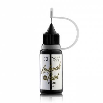 Краска для аэрографа Gloss Airbrush Paint UV/LED 026, 12 мл Краска для аэрографа Gloss Airbrush Paint UV/LED 026, 12 мл