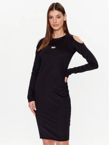 DKNY Sport Повсякденна сукня DP2D4737 Чорний Classic Fit DKNY Sport Повсякденна сукня DP2D4737 Чорний Classic Fit
