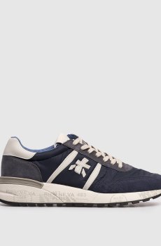 Синие комбинированные кроссовки Lander