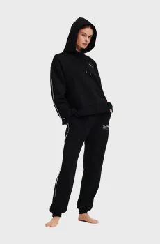 Женское черное худи HOTEL KARL HOODIE Черный XL Karl Lagerfeld 246W2109