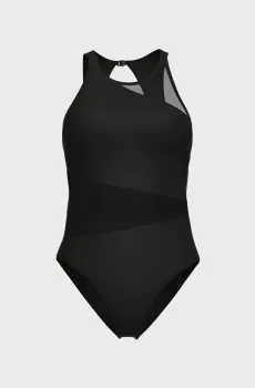 Женский черный купальник MESH ANGLE SWIMSUIT VENT BACK Черный 42 Arena 010191-500