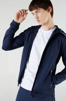 Мужская синяя толстовка Синий L Lacoste SH223838L