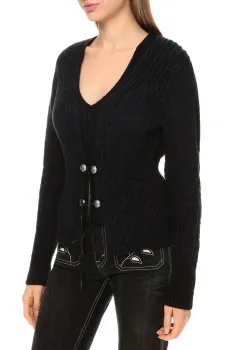 Женский черный кардиган Черный XS Polo Ralph Lauren 211801502001
