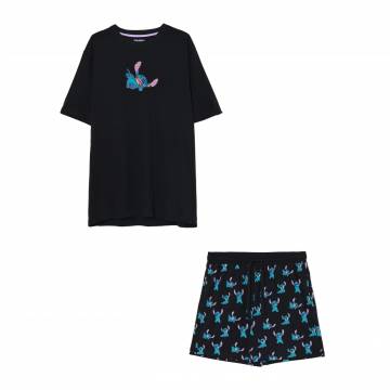 Cropp - Піжамний комплект із двох предметів Stich - чорний Cropp - Піжамний комплект із двох предметів Stich - чорний