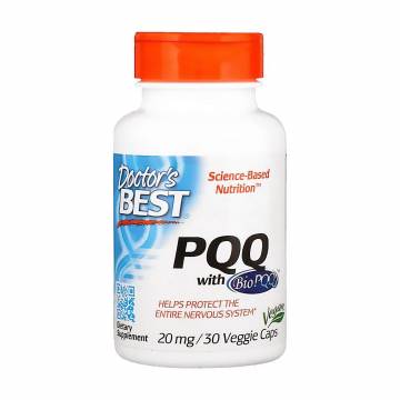 Пиролохинолинхинон Doctors Best PQQ With BioPQQ 20 мг, 30 растительных капсул Пиролохинолинхинон Doctors Best PQQ With BioPQQ 20 мг, 30 растительных капсул