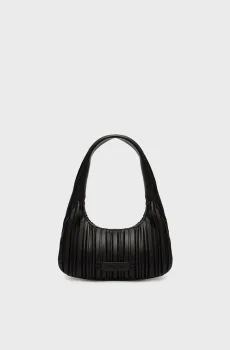 Женская черная сумка KUSHION MD HOBO Черный ONESIZE Karl Lagerfeld 235W3047