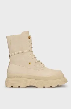 Женские бежевые ботинки ARTIC Бежевый 37 Replay GWL77 .000.C0016S