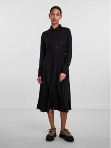 Pieces Сукня-сорочка 17140732 Чорний Regular Fit Pieces Сукня-сорочка 17140732 Чорний Regular Fit