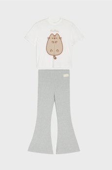 Комплект: футболка та штани Pusheen the Cat - різнобарвний