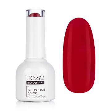 Гель-лак для ногтей Be.Se Professional Gel Polish Color Red 18 Эмаль, ягодный, 10 г Гель-лак для ногтей Be.Se Professional Gel Polish Color Red 18 Эмаль, ягодный, 10 г