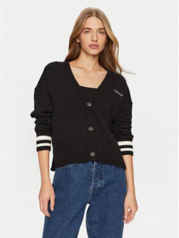 Guess Jeans Кардиган W4BR81 Z3HM1 Чорний Regular Fit Guess Jeans Кардиган W4BR81 Z3HM1 Чорний Regular Fit