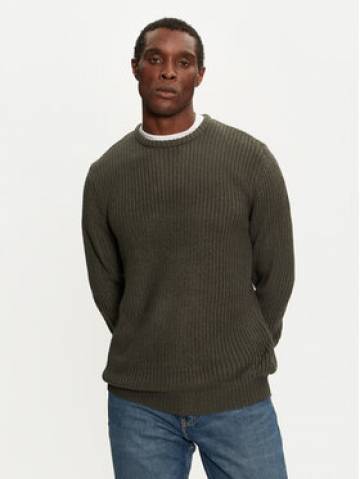 Brave Soul Светр MK-230BINARY3 Зелений Regular Fit Brave Soul Светр MK-230BINARY3 Зелений Regular Fit