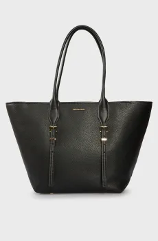 Женская черная кожаная сумка MOORE Черный ONESIZE Michael Kors 30R5G9OT7L