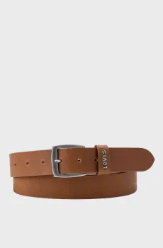Мужской рыжий кожаный ремень Рыжий 110 Levi’s® 002FZ;0001
