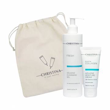 Набор для чувствительной кожи лица Christina Gift Set Cleansing & Moisturizing For Sensitive Skin (гель, 300 мл + крем, 60 мл) Набор для чувствительной кожи лица Christina Gift Set Cleansing & Moisturizing For Sensitive Skin (гель, 300 мл + крем, 60 мл)