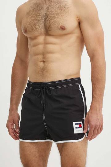 Купальные шорты Tommy Jeans цвет чёрный UM0UM03256 Купальные шорты Tommy Jeans цвет чёрный UM0UM03256