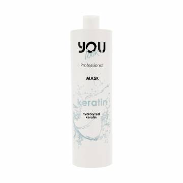 Маска You look Professional Keratin Mask для тонких и ломких волос, 1 л Маска You look Professional Keratin Mask для тонких и ломких волос, 1 л
