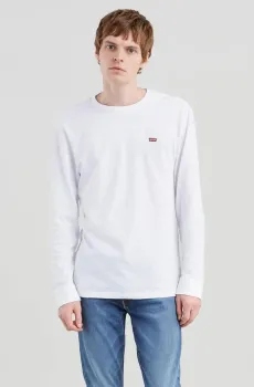 Мужской белый лонгслив Белый L Levi’s® 72848;0000
