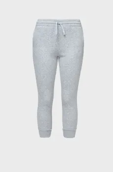 Детские серые спортивные брюки UA Rival Fleece Joggers Серый 8 Under Armour 1379525-012