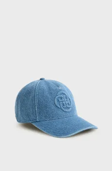 Женская синяя джинсовая кепка Синий ONESIZE Gant 4901024