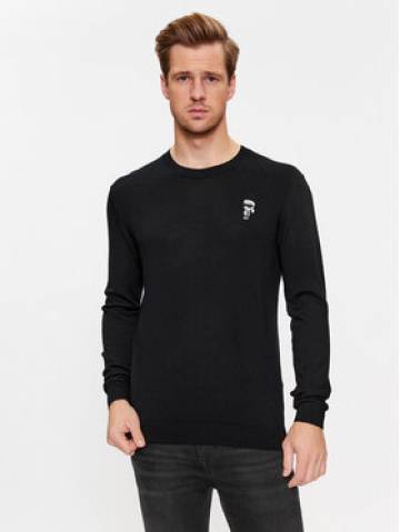 KARL LAGERFELD Светр 655013 534399 Чорний Regular Fit KARL LAGERFELD Светр 655013 534399 Чорний Regular Fit