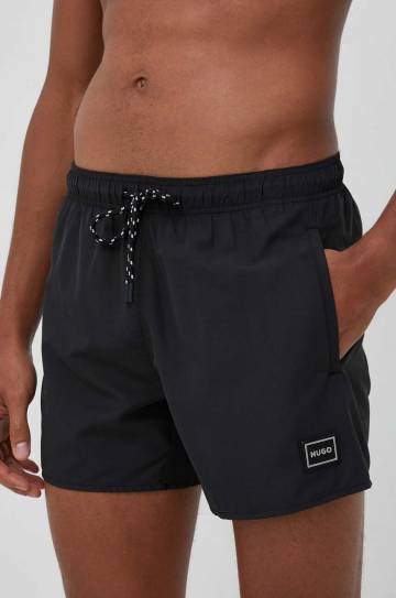 Купальные шорты HUGO цвет чёрный Купальные шорты HUGO цвет чёрный