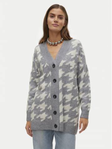 Vero Moda Кардиган Mira 10311091 Сірий Regular Fit Vero Moda Кардиган Mira 10311091 Сірий Regular Fit
