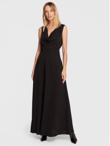 Silvian Heach Вечірня сукня CVA22101VE Чорний Regular Fit Silvian Heach Вечірня сукня CVA22101VE Чорний Regular Fit