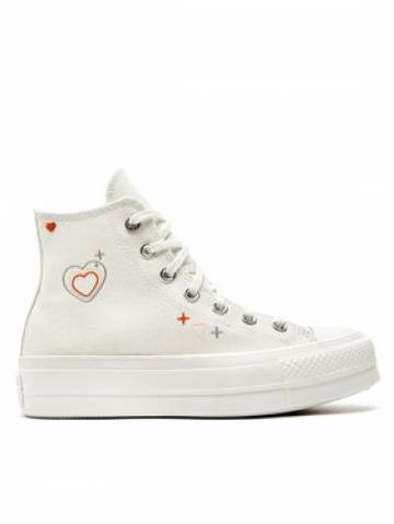 Converse Кеди Chuck Taylor All Star Lift Platform Y2K A09114C Білий Converse Кеди Chuck Taylor All Star Lift Platform Y2K A09114C Білий
