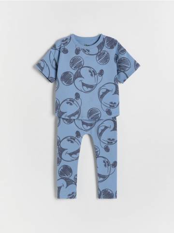 Reserved - BABIES` T-SHIRT & TROUSERS - синій - 450DT-55X Reserved - BABIES` T-SHIRT & TROUSERS - синій - 450DT-55X