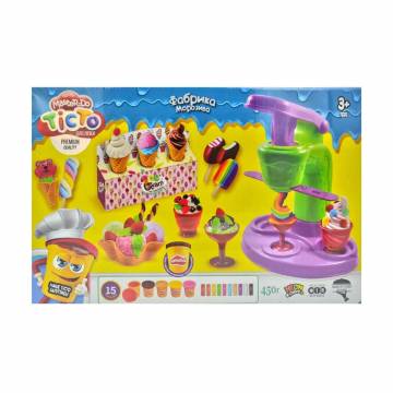 Набор теста для лепки Danko Toys Master Do Фабрика мороженого, от 3 лет (TMD-06-01U) Набор теста для лепки Danko Toys Master Do Фабрика мороженого, от 3 лет (TMD-06-01U)