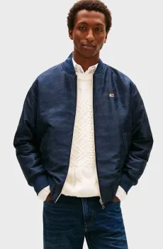 Мужской двусторонний бомбер LW PADDED Разноцветный L Tommy Hilfiger MW0MW42011