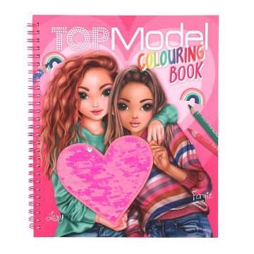 Книжка для розфарбовування Top Model Пайетки (0412977) Книжка для розфарбовування Top Model Пайетки (0412977)