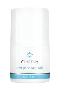 Шариковый антиперспирант Clarena Body Line Anti-perspirant 48h, 50 мл