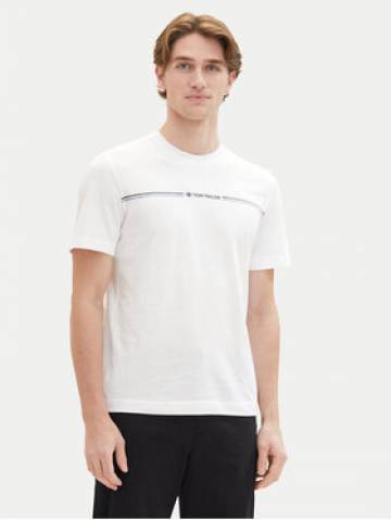 Tom Tailor Футболка 1037803 Білий Regular Fit Tom Tailor Футболка 1037803 Білий Regular Fit