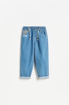Reserved - Джинси relaxed fit - синій - 174JW-55J