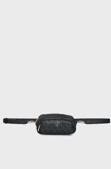 Женская темно-серая сумка с узором POWER PLAY Серый ONESIZE Guess HWSL9006140