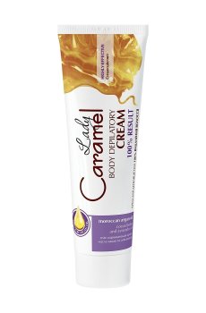 Крем для депиляции Caramel Lady 100% удаления волос, 100 мл