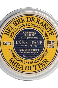 Уценка! Крем для тела Loccitane Organic Pure Shea Butter, 150 мл