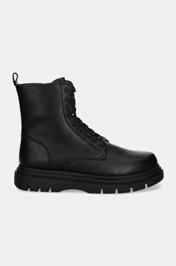 Кожаные ботинки Armani Exchange мужские цвет чёрный XUM018 XV874 00002 Кожаные ботинки Armani Exchange мужские цвет чёрный XUM018 XV874 00002