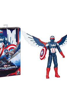 Игровая фигурка Marvel Toys Titan Hero Captain America Brave New World Капитан Америка, от 4 лет, 30 см (F9301)