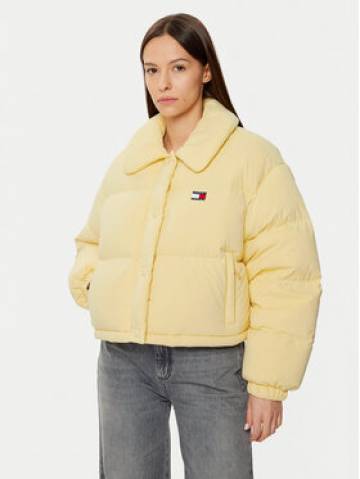 Tommy Jeans Пуховик DW0DW20390 Бежевий Regular Fit Tommy Jeans Пуховик DW0DW20390 Бежевий Regular Fit