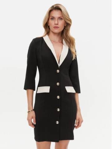 Rinascimento Коктейльна сукня CFC0019257002 Чорний Regular Fit Rinascimento Коктейльна сукня CFC0019257002 Чорний Regular Fit