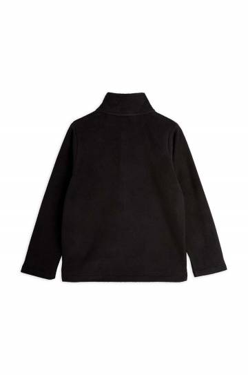 Детская кофта Mini Rodini цвет чёрный однотонная 1100012199 Детская кофта Mini Rodini цвет чёрный однотонная 1100012199