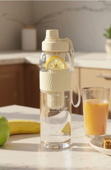 Пляшка - кремовий