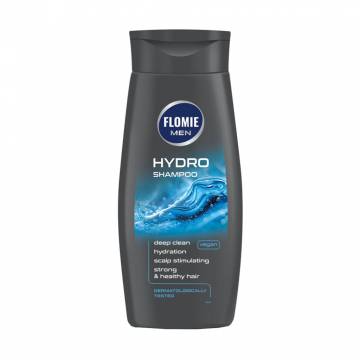 Мужской шампунь для волос Flomie Men Hydro Shampoo, 400 мл Мужской шампунь для волос Flomie Men Hydro Shampoo, 400 мл