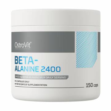 Бета-аланин OstroVit Beta-Alanine 2400 мг, 150 капсул Бета-аланин OstroVit Beta-Alanine 2400 мг, 150 капсул